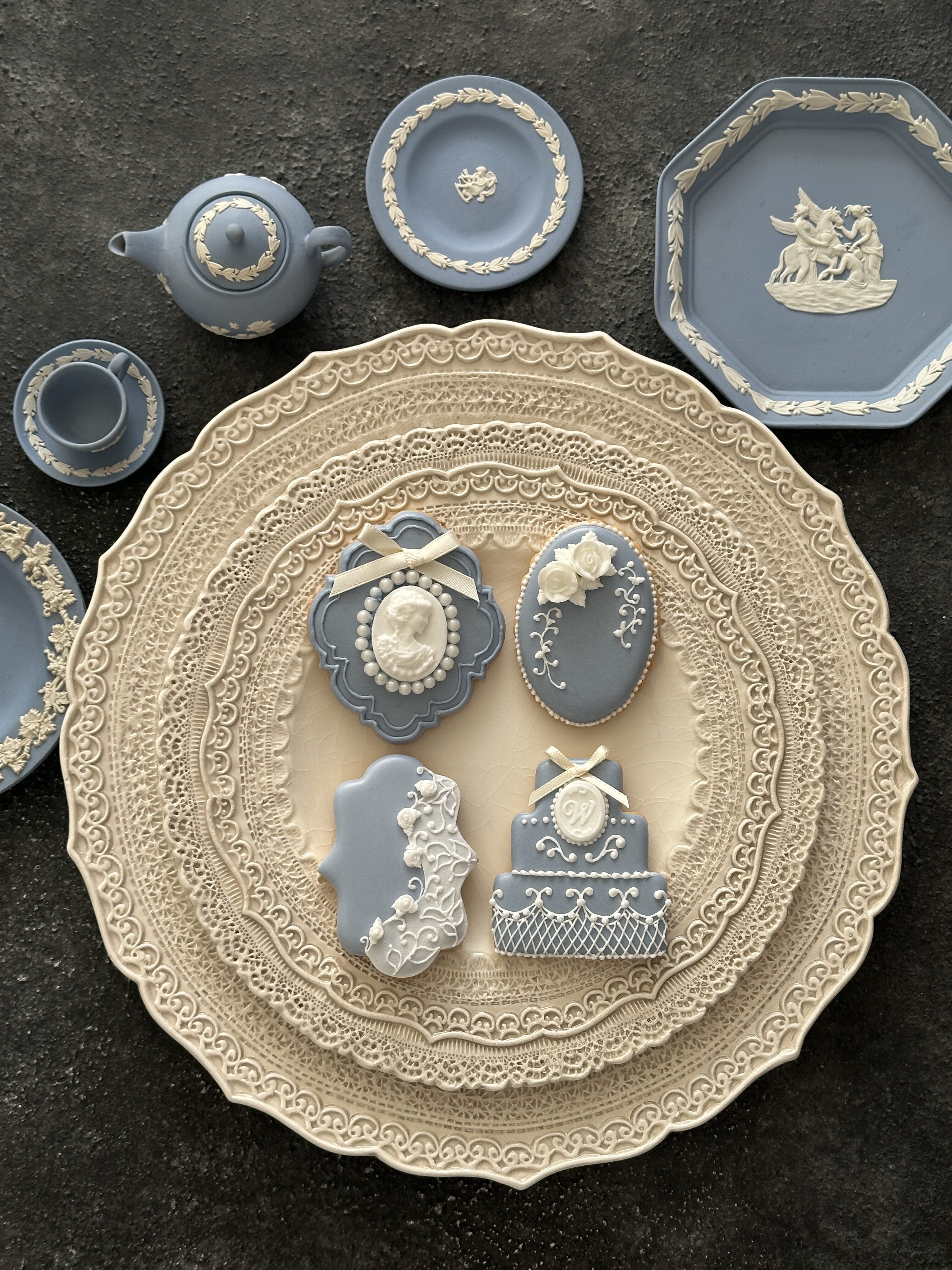 ウェッジウッド風レッスン１,２日目開催しました！！