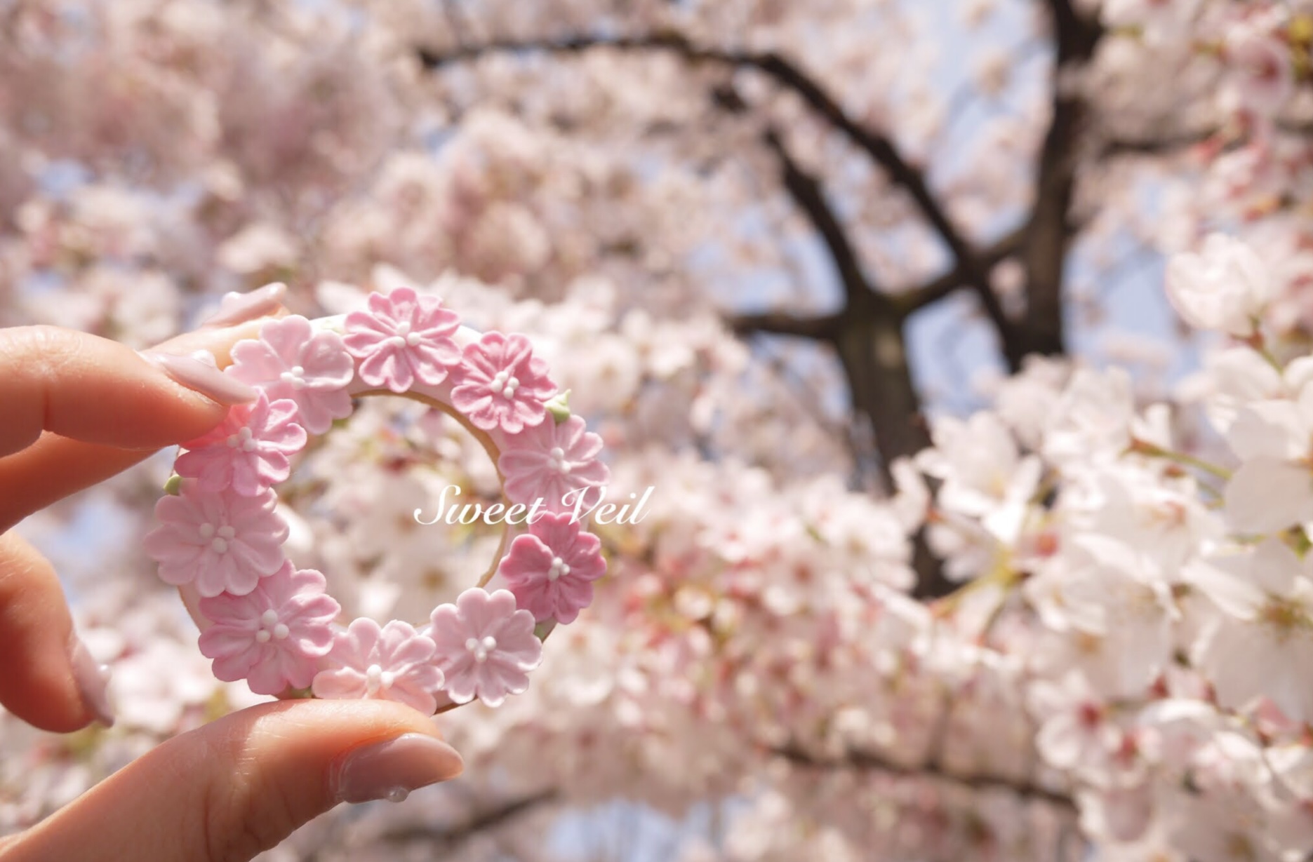 桜アイシングクッキーレッスン｜横浜の教室 Sweet Veil（スウィートベール）開催レポート