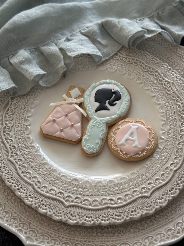 レース模様のアイシングクッキー｜JSA認定講座 レッスン3｜Sweet Veil