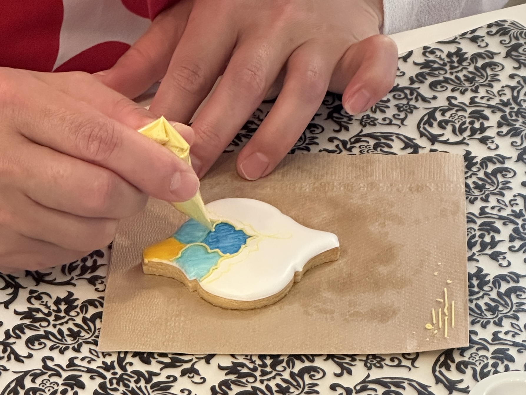 ステンドグラス風レッスン 横浜綱島サロン対面レッスンレポート